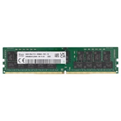 HMAA8GR7CJR4N-XN – SK Hynix 1x 64GB DDR4-3200 RDIMM PC4-25600R Dual Rank x4 Module