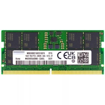 M425R2GA3BB0-CQK – Samsung 1x 16GB DDR5-4800 SODIMM PC5-38400S Single Rank x8 Module