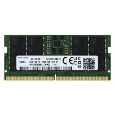 M425R2GA3BB0-CWM – Samsung 1x 16GB DDR5-5600 SODIMM PC5-44800S Single Rank x8 Module