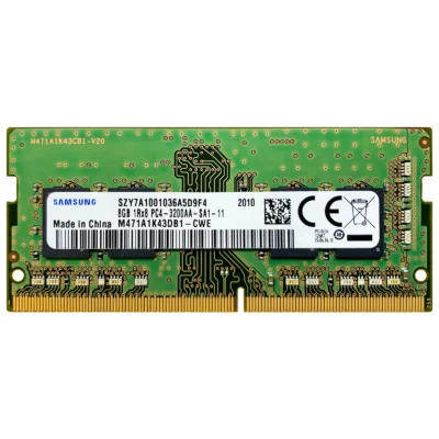 M471A1K43DB1-CWE – Samsung 1x 8GB DDR4-3200 SODIMM PC4-25600S Single Rank x8 Module