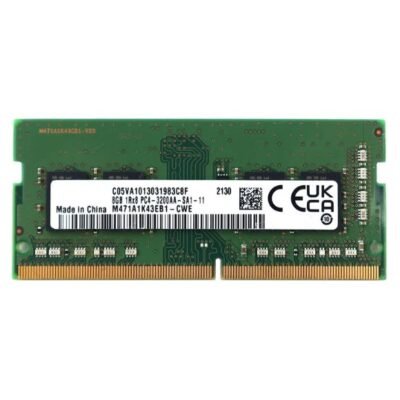 M471A1K43EB1-CWE – Samsung 1x 8GB DDR4-3200 SODIMM PC4-25600S Single Rank x8 Module